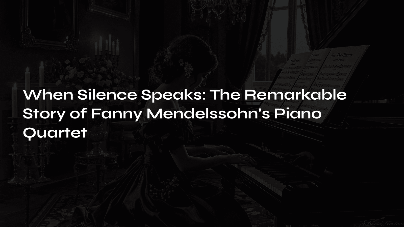 Read more about the article When Silence Speaks: The Remarkable Story of Fanny Mendelssohn’s Piano Quartet