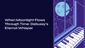 Read more about the article When Moonlight Flows Through Time Debussy’s Eternal Whisper : Claude Debussy – Clair de Lune (Orchestral Version)
