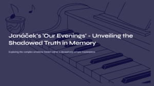 Read more about the article Janáček’s ‘Our Evenings’ – Unveiling the Shadowed Truth in Memory