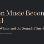 When Music Becomes Wind: Vivaldi’s Winter and the Sound of Survival