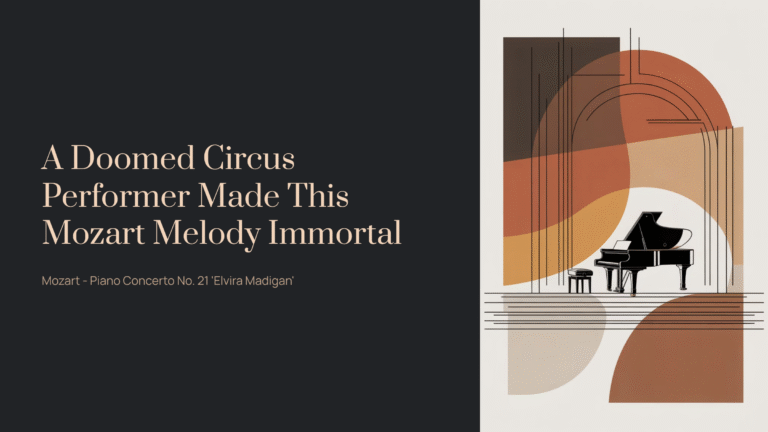 A Doomed Circus Performer Made This Mozart Melody Immortal | Mozart – Piano Concerto No. 21 ‘Elvira Madigan