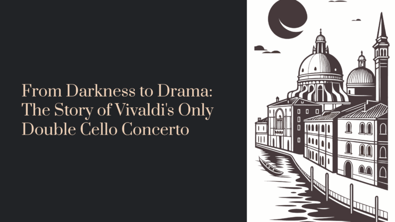 From Darkness to Drama: The Story of Vivaldi’s Only Double Cello Concerto