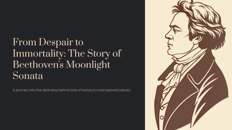 From Despair to Immortality: The Story of Beethoven’s Moonlight Sonata