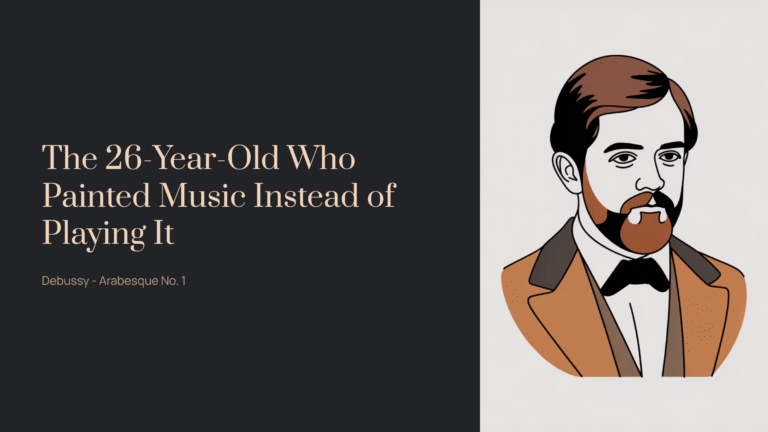 The 26-Year-Old Who Painted Music Instead of Playing It | Debussy – Arabesque No. 1