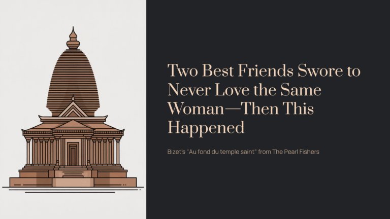 Two Best Friends Swore to Never Love the Same Woman—Then This Happened | Bizet – Au fond du temple saint
