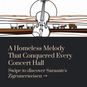 Read more about the article A Homeless Melody That Conquered Every Concert Hall on Earth | Sarasate – Zigeunerweisen