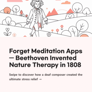 Read more about the article Forget Meditation Apps — Beethoven Invented Nature Therapy in 1808 | Beethoven – Symphony No. 6 Pastoral