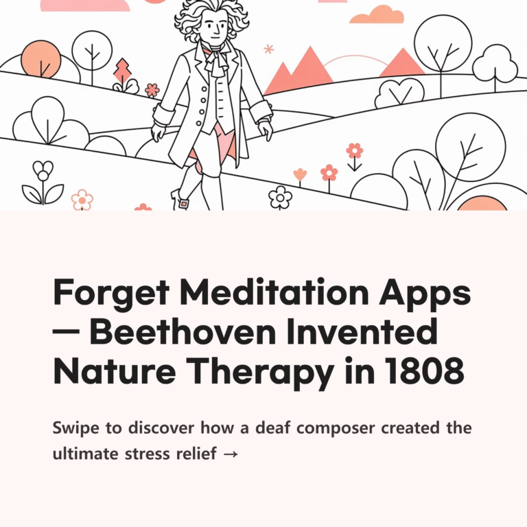 Forget Meditation Apps — Beethoven Invented Nature Therapy in 1808 | Beethoven – Symphony No. 6 Pastoral