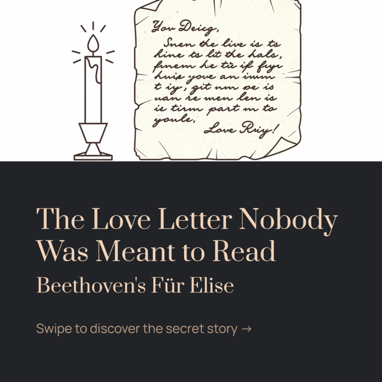 The Love Letter Nobody Was Meant to Read | Beethoven – Für Elise