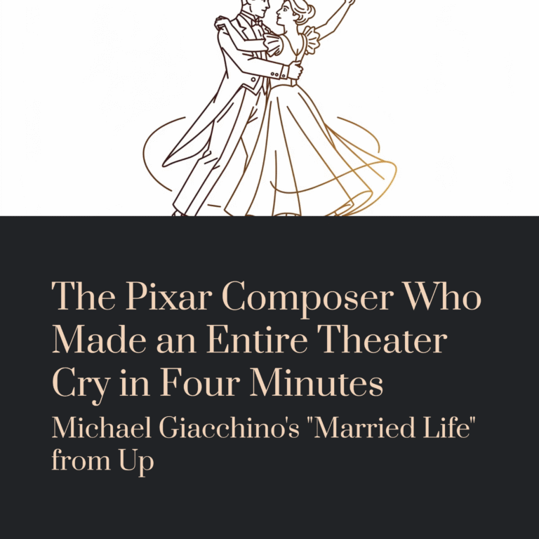 The Pixar Composer Who Made an Entire Theater Cry in Four Minutes | Michael Giacchino – Married Life (Up)