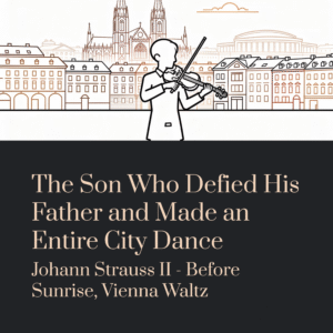 Read more about the article The Son Who Defied His Father and Made an Entire City Dance | Johann Strauss II – Before Sunrise, Vienna Waltz