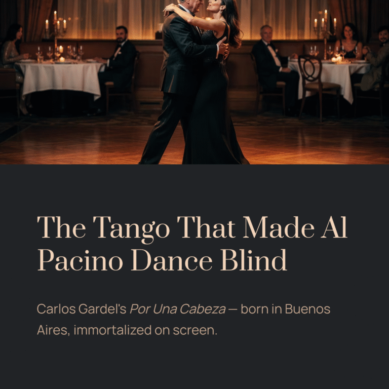 The Tango That Made Al Pacino Dance Blind | Carlos Gardel – Por Una Cabeza