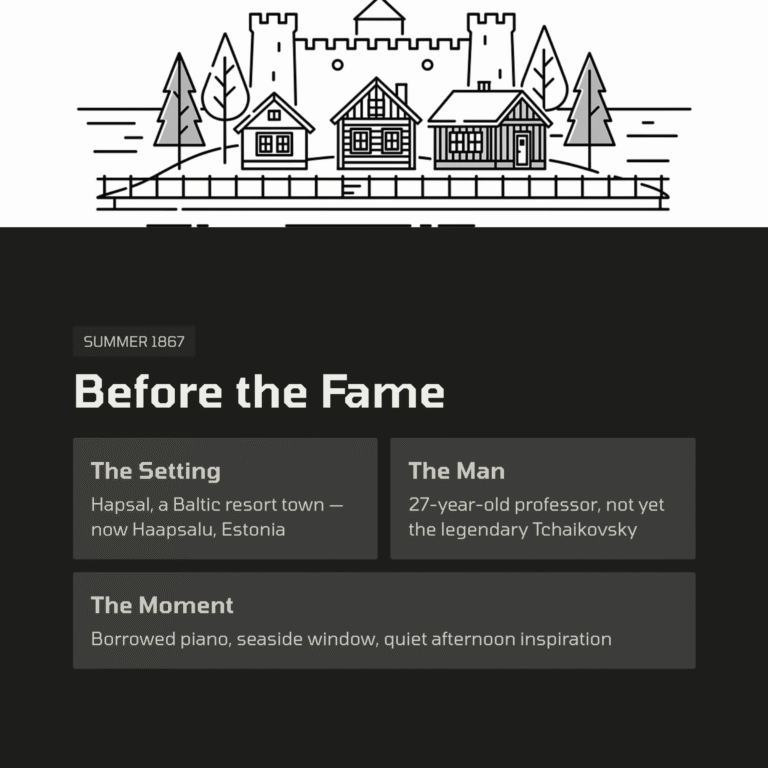 A 27-Year-Old’s Summer Diary That Became Tchaikovsky’s Most Intimate Confession | Tchaikovsky – Song without Words, Op. 2 No. 3