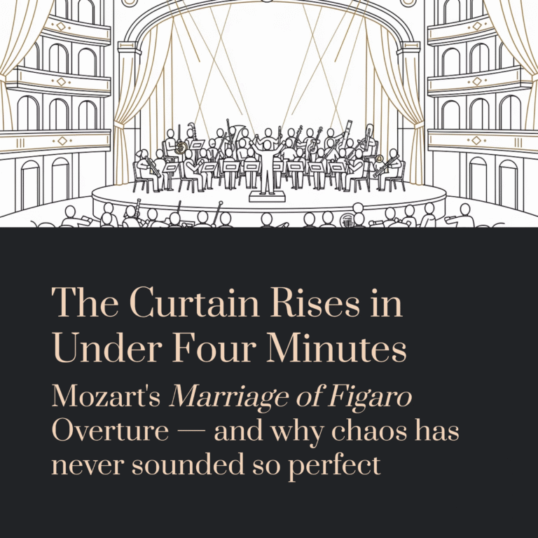 The Curtain Rises in Under Four Minutes — And Chaos Has Never Sounded So Perfect | Mozart – The Marriage of Figaro Overture