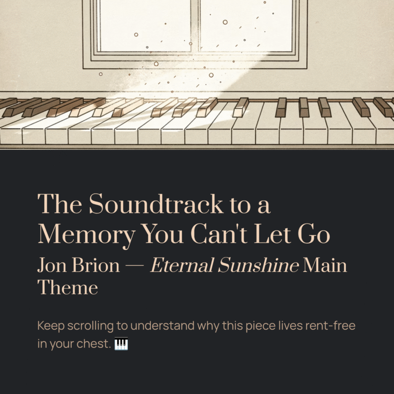 The Soundtrack to a Memory You Can’t Let Go | Jon Brion – Eternal Sunshine Main Theme