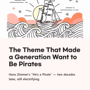 Read more about the article The Theme That Made an Entire Generation Want to Be Pirates | Hans Zimmer – He’s a Pirate