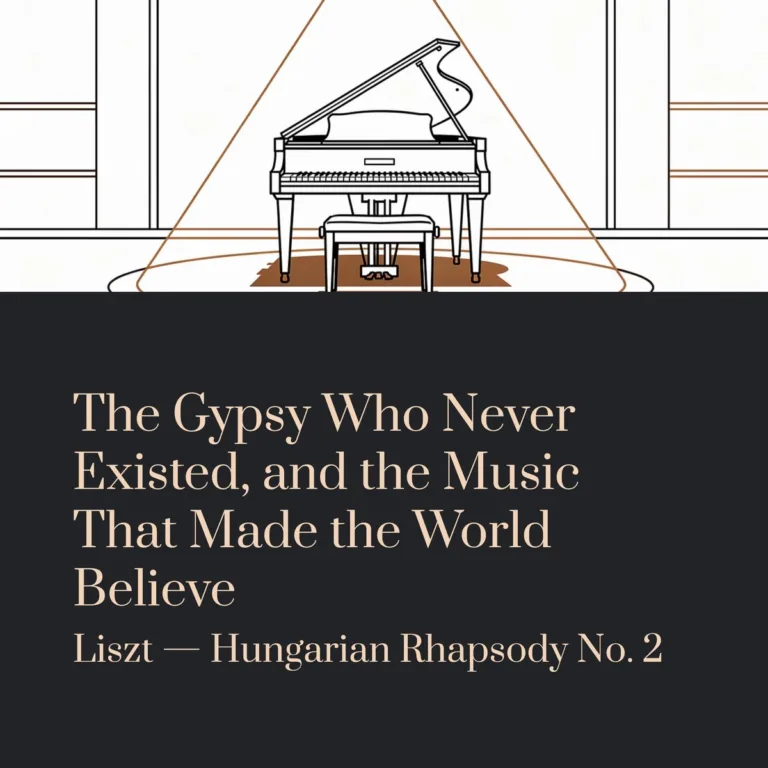 The Gypsy Who Never Existed, and the Music That Made the World Believe | Liszt – Hungarian Rhapsody No. 2