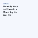The Only Piece He Wrote in a Minor Key the Year His Mother Died | Mozart – Violin Sonata K.304, 1st mov. Allegro