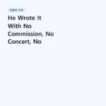 He Wrote It With No Commission, No Concert, No Audience in Sight | Mozart – Symphony No. 39, K. 543, 1st mov. Adagio – Allegro