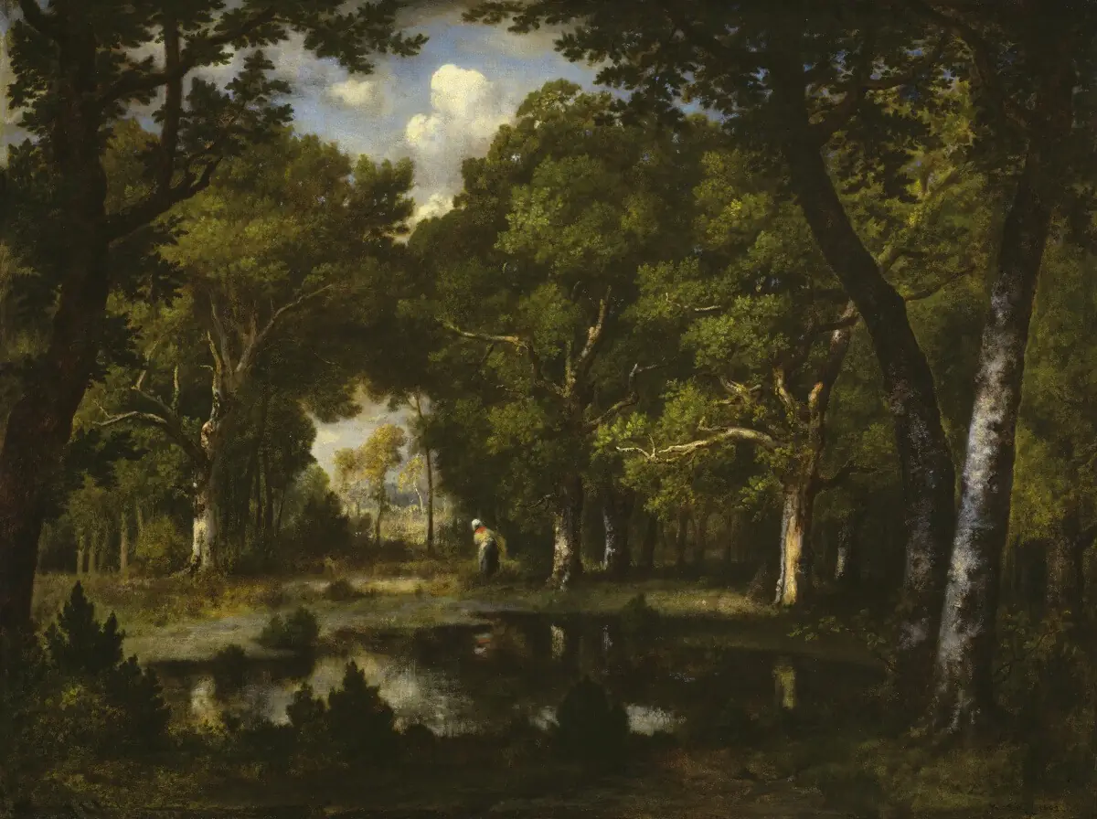 What is Impressionism in classical music: artwork Pond in the Woods