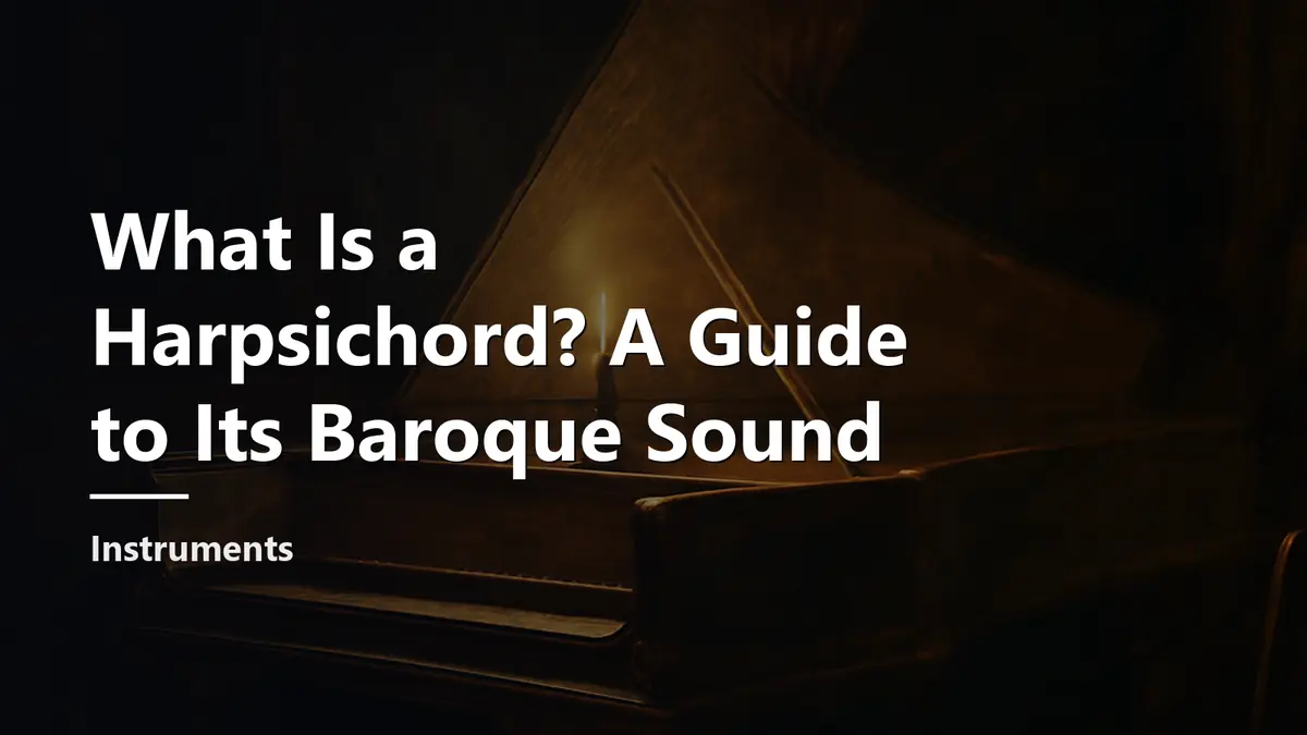 You are currently viewing What Is a Harpsichord? A Guide to Its Baroque Sound