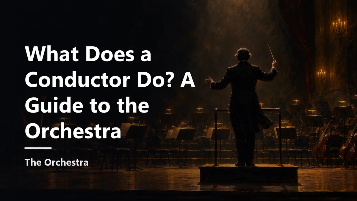 You are currently viewing What Does a Conductor Do? A Guide to the Orchestra