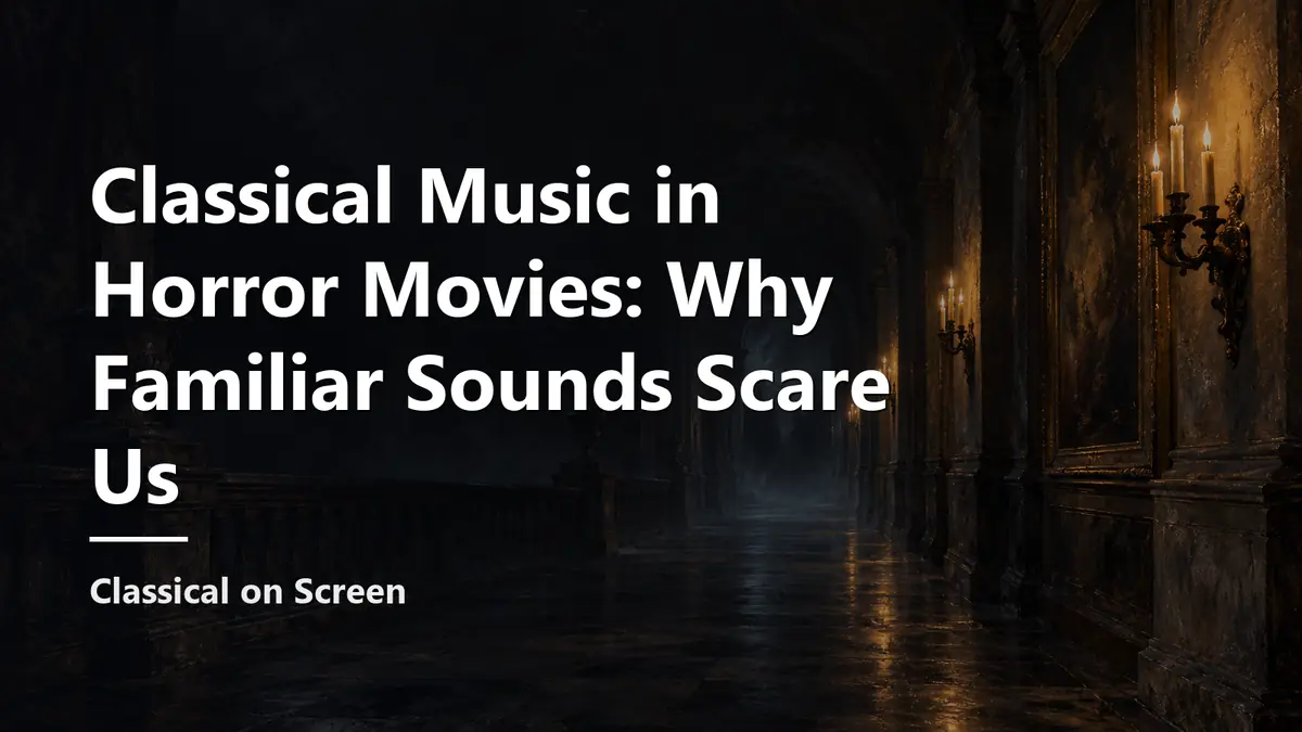You are currently viewing Classical Music in Horror Movies: Why Familiar Sounds Scare Us